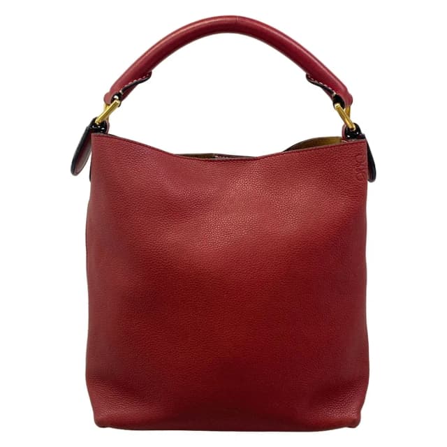 Loewe Handbag T Bucket Small Bag Red in Red from The Reluxe, photo 1 of 1