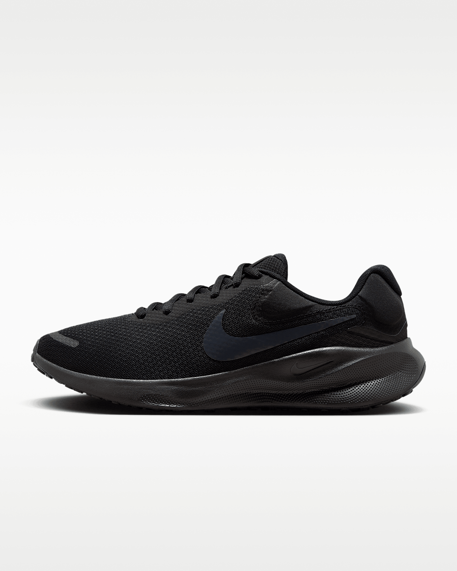 Nike Revolution 7 in Black/Off Noir, image 1 of 1 from Nike