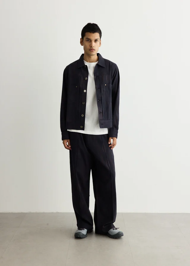 KARDO Kedar Resist Dye Relaxed Trousers in IKATSS2602, image 1 of 1 from Incu