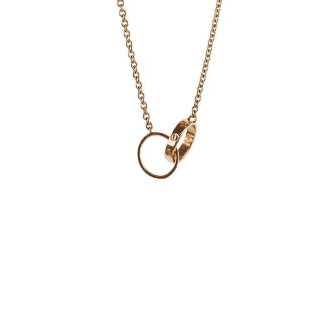 Cartier Baby Love Pink Gold necklace in Pink from The Purse Affair, photo 1 of 1