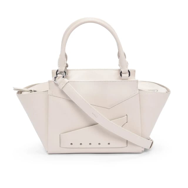 Margiela Greige Grained Calfskin Snatched Tote Bag in Greige Caviar leather from Blue Spinach, photo 1 of 1