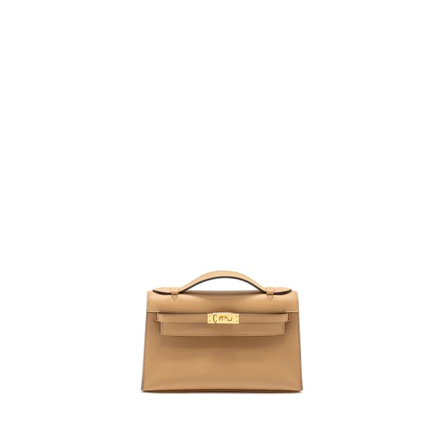 Hermès Kelly Pochette Swift 0M Chai GHW Stamp Z in Swift leather from EMIER, photo 1 of 1