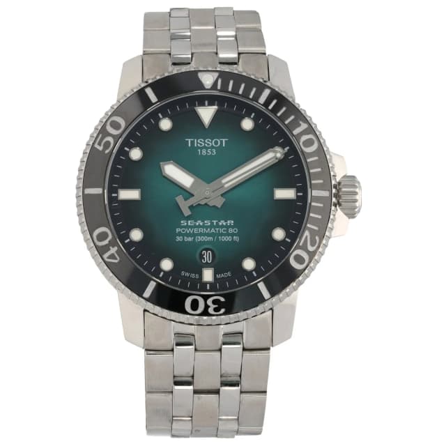 Tissot Seastar T120407A 43mm Stainless Steel Watch from H&T, photo 1 of 1