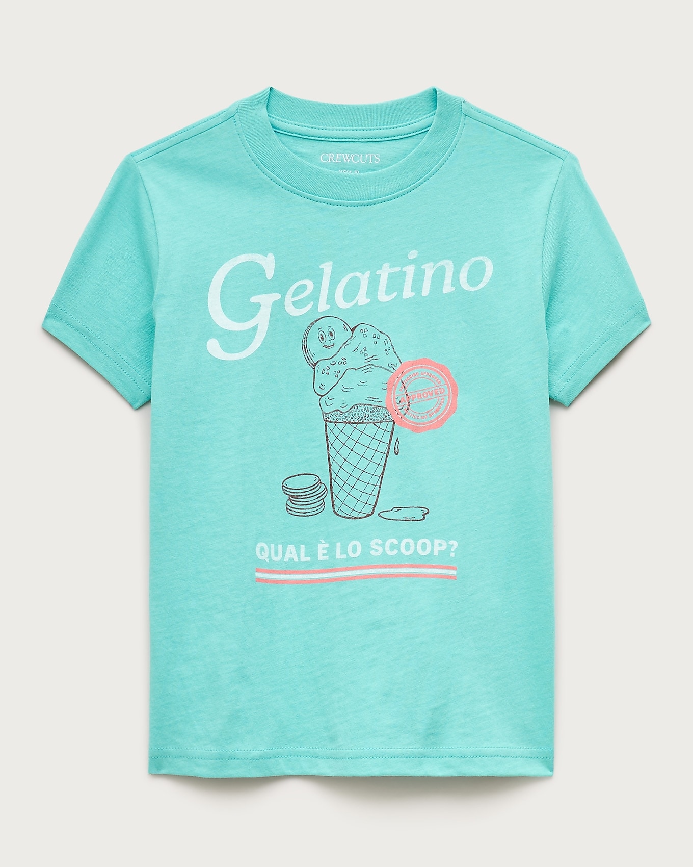 J.Crew Kids' short-sleeve "Gelatino" graphic T-shirt in GELATINO MULTI, image 1 of 1 from J.Crew (US)