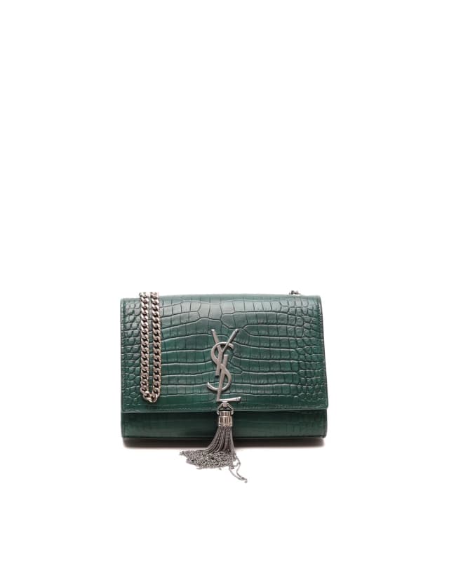 Saint Laurent Croc Kate Tassel Bag in Crocodile from A Retro Tale, photo 1 of 1