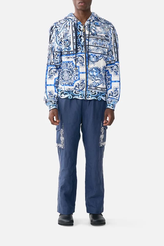 Camilla eBoutique ZIP THROUGH HOODIE A TILED WONDERLAND, image 1 of 1 from CAMILLA