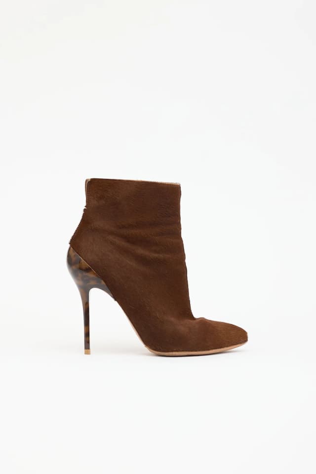 Maison Margiela Hair Ankle Boot in Leather from VSP Consignment, photo 1 of 1