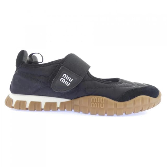Miu Miu Sneakers Black in Black Suede from The Reluxe, photo 1 of 1