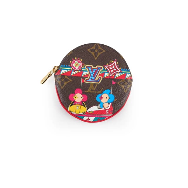 Louis Vuitton Round Coin Purse 2020 Vivienne Christmas Animation from The Purse Affair, photo 1 of 1