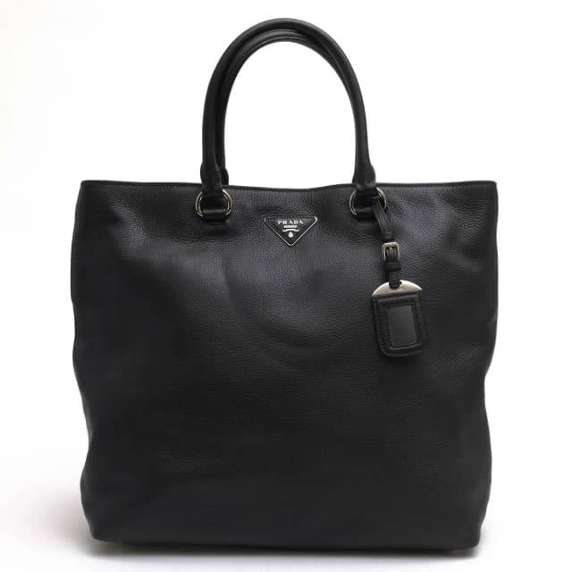 Prada Tote Bag Leather Black Sully in Black Leather from The Reluxe, photo 1 of 1