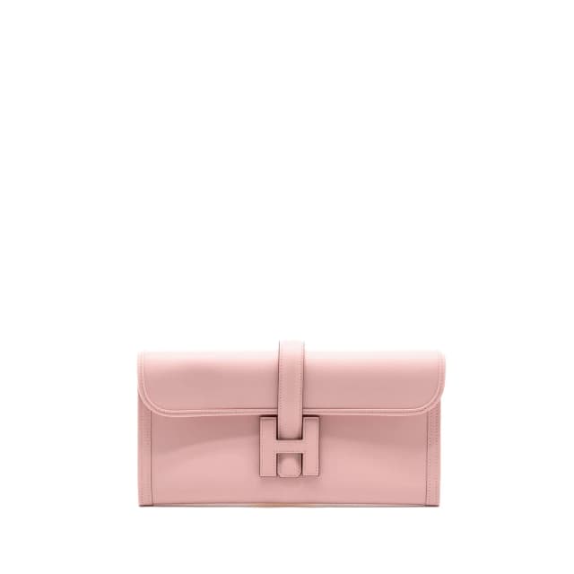 Hermès Jige Elan Clutch 29 Swift 3Q Rose Sakura Stamp K in Pink Swift leather from EMIER, photo 1 of 1
