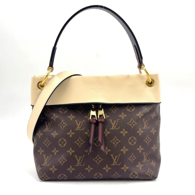 Louis Vuitton Roulis Besace Monogram Leather Ivory Brown Shoulder Bag Gold in Brown Leather from The Reluxe, photo 1 of 1
