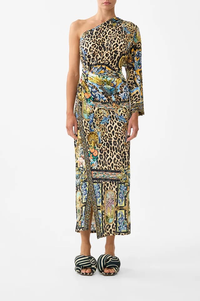 Camilla eBoutique ONE SHOULDER JERSEY DRESS SEVILLIAN STYLE, image 1 of 1 from CAMILLA