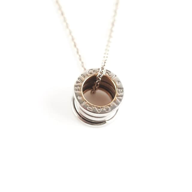 Bvlgari B Zero1 Necklace White Gold in White from The Purse Affair, photo 1 of 1