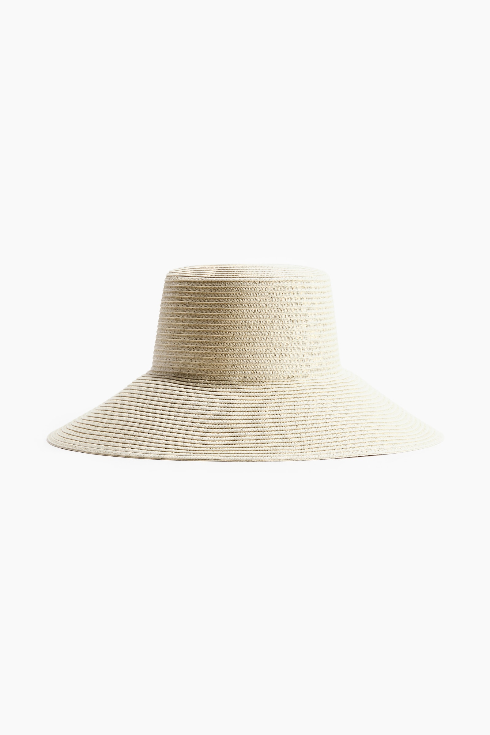 H&M Sloped Brim Straw Hat, image 1 of 1 from H&M (Canada)