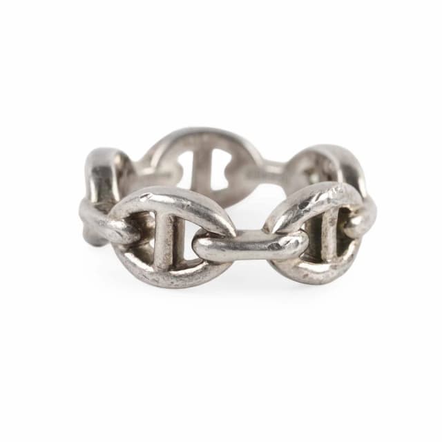 Hermès Chaine D'Ancre Enchainee Ring Size 51 from The Purse Affair, photo 1 of 1
