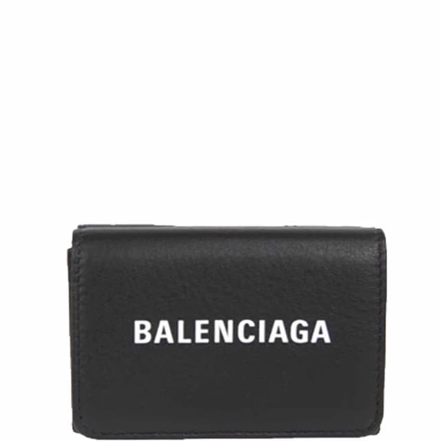 Balenciaga Everyday Tiny Petite Wallet, Black, image 1 of 1 from Cultstatus