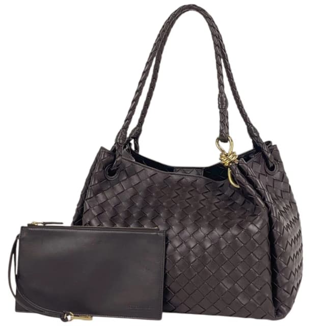 Bottega Veneta Tote Bag Parachute Intrecciato Leather Brown in Brown Woven leather from The Reluxe, photo 1 of 1