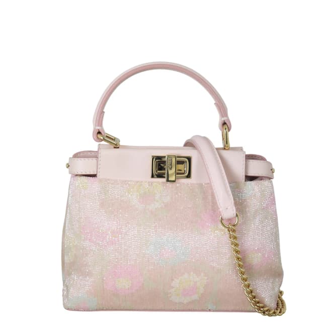 Fendi Peekaboo Iconic XS Beaded in Lambskin from Luxe.It.Fwd, photo 1 of 1