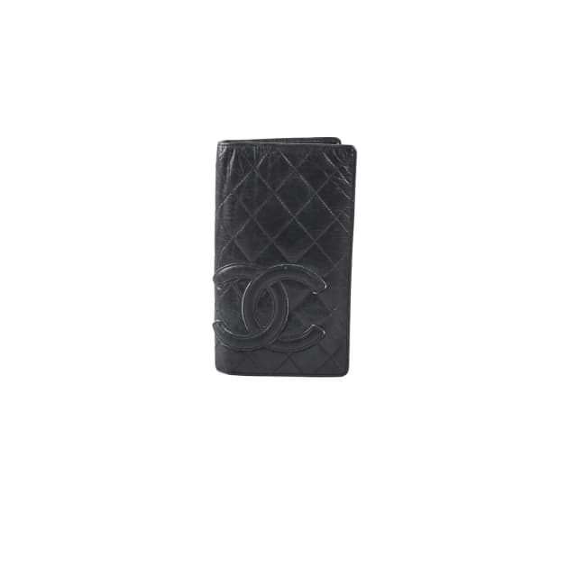 Chanel Cambon Wallet Black in Black Lambskin from The Purse Affair, photo 1 of 1