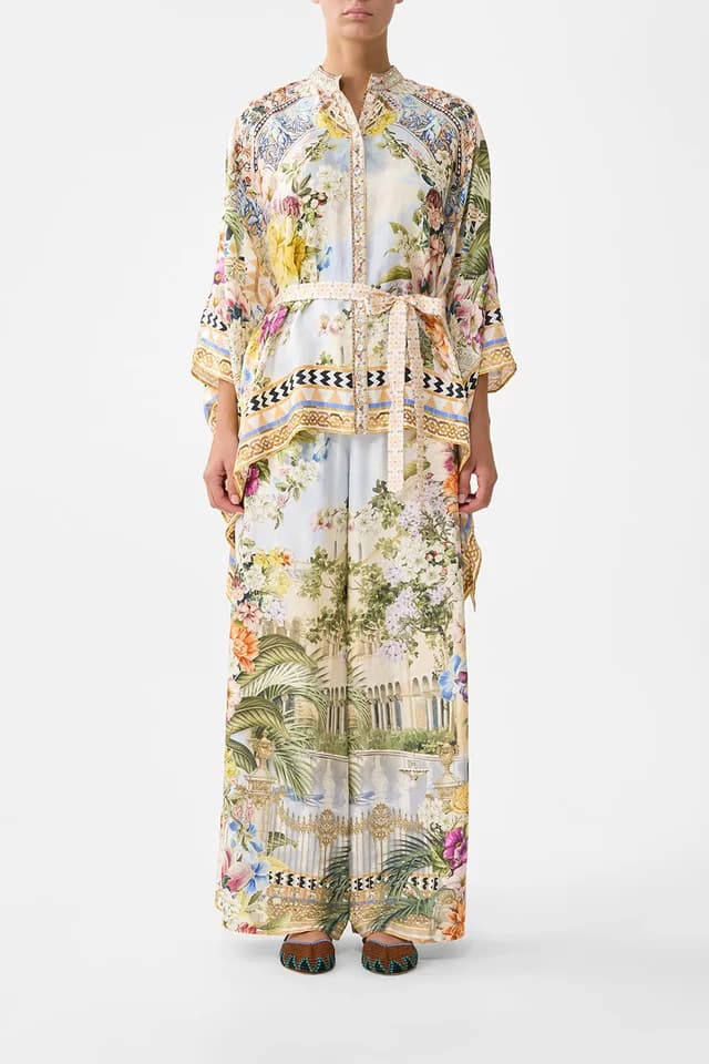 Camilla eBoutique BUTTON THROUGH SCARF BLOUSE THE ARCHITECTS OF ALCÁZAR, image 1 of 1 from CAMILLA