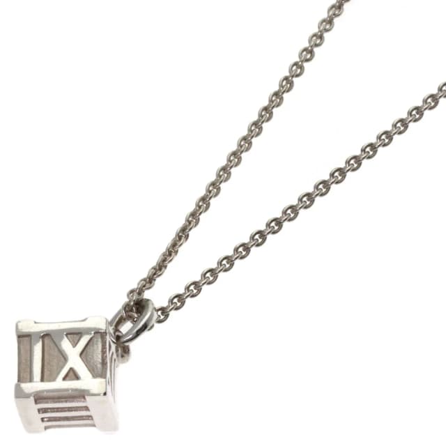 Tiffany & Co. Atlas Cube Necklace from The Reluxe, photo 1 of 1