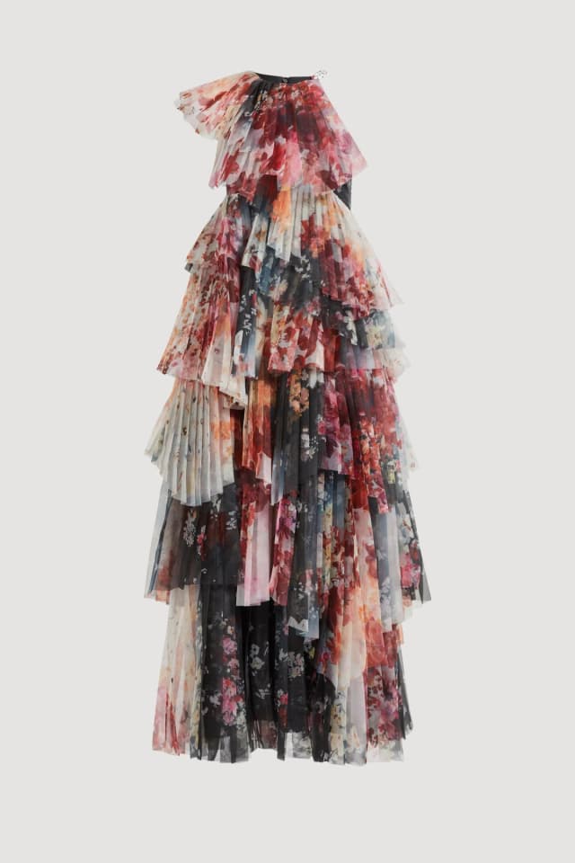 AJE Westlyn Gown in MOONFLOWER, image 1 of 1 from Aje