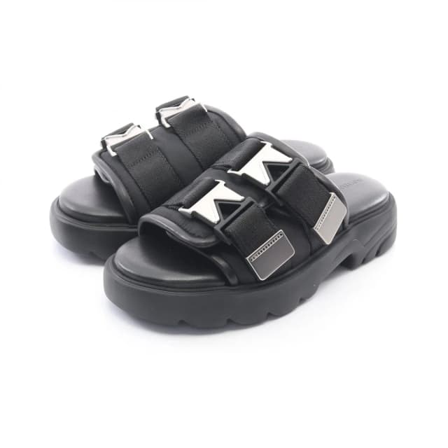 Bottega Veneta Sandals Flash Nylon Leather in Nylon from The Reluxe, photo 1 of 1