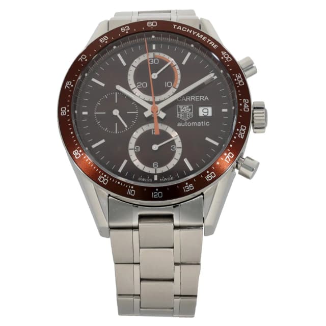 TAG Heuer Carrera CV2013 41mm Stainless Steel Watch from H&T, photo 1 of 1
