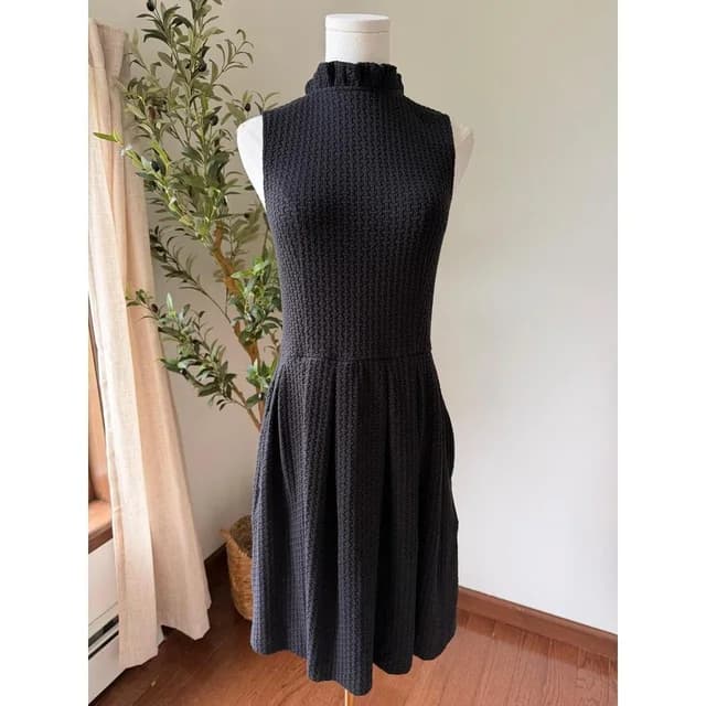 GANNI Women's Work dresses - Black - S in black from Depop, photo 1 of 1