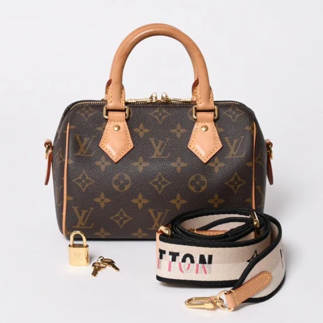 Louis Vuitton Speedy 20 Bandouliere 2-Way Bag Monogram Brown in Brown Woven leather from The Reluxe, photo 1 of 1