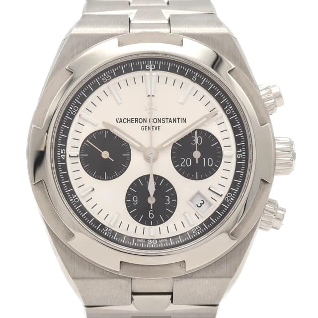 Vacheron Constantin Overseas Chronograph 5520V/210A-B686 Stainless Steel Automatic in Dial color: silver, black Case: stainless steel Bracelet: stainless steel from…, photo 1 of 1