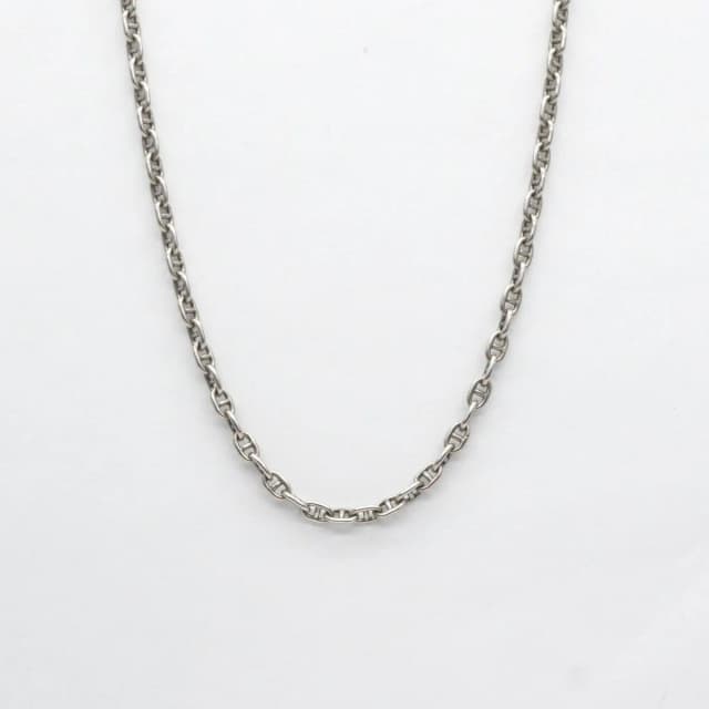 Hermès Mini Chaine D'ancre Sellier Pendant Choker 925 Sterling Silver in Silver from The Reluxe, photo 1 of 1