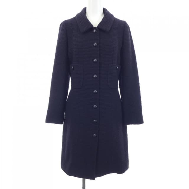Chanel 94A Vintage Coat Navy in Navy from The Reluxe, photo 1 of 1