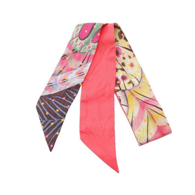 Hermès Scarf Twilly Plumetis Ribbon Silk in Silk from The Reluxe, photo 1 of 1