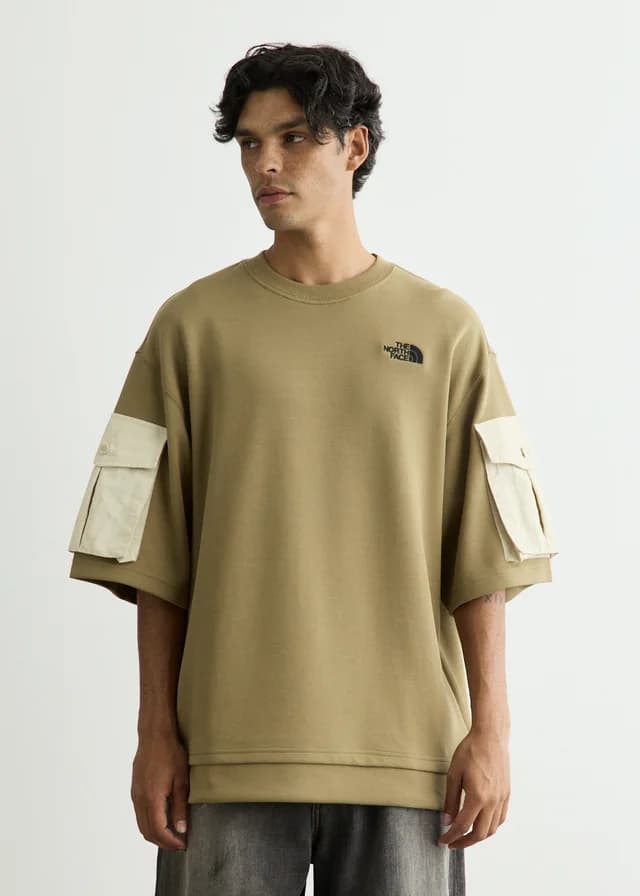 The North Face Luggage Short Sleeve T-Shirt in CEDAR, image 1 of 1 from Incu