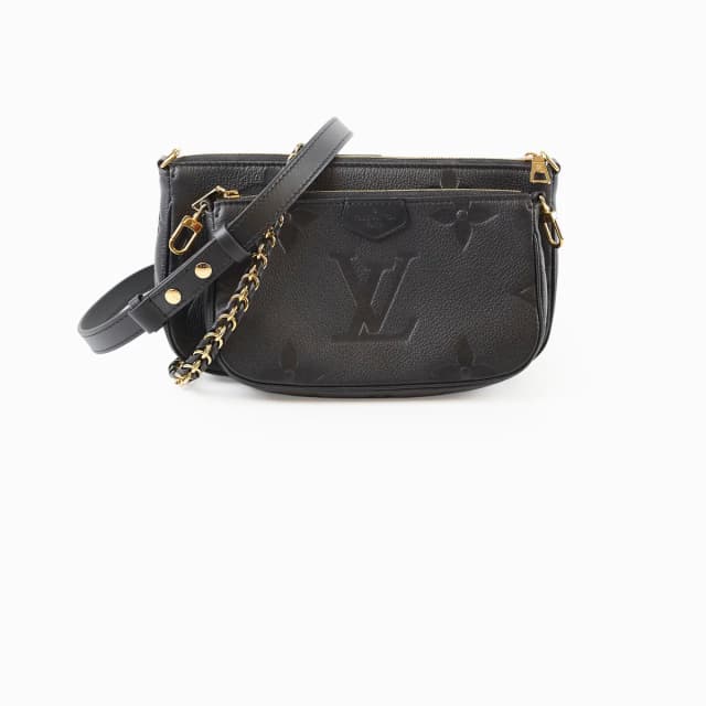 Louis Vuitton Multi Pochette Empreinte Black in Black from The Purse Affair, photo 1 of 1