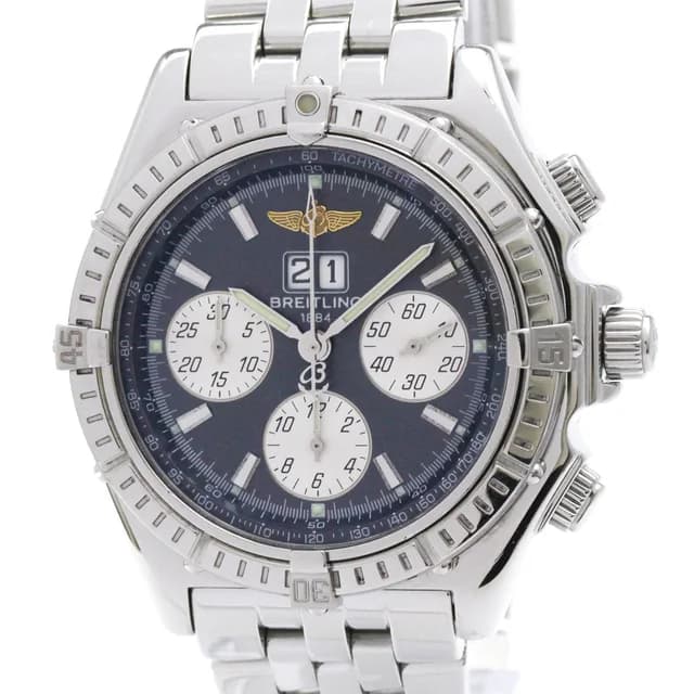 Breitling Crosswind Special Steel Automatic Mens Watch A44355 Polished in Gray from Elady, photo 1 of 1