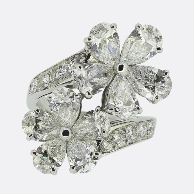 Bvlgari Diamond Contraire Ring from The Vintage Jeweller, photo 1 of 1