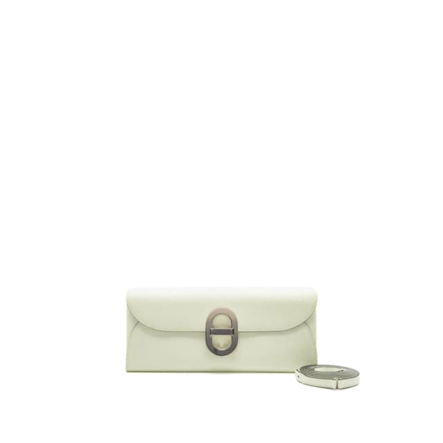 Hermès Maillon To Go Wallet Epsom Vert Fizz SHW Stamp B in Green Epsom leather from EMIER, photo 1 of 1