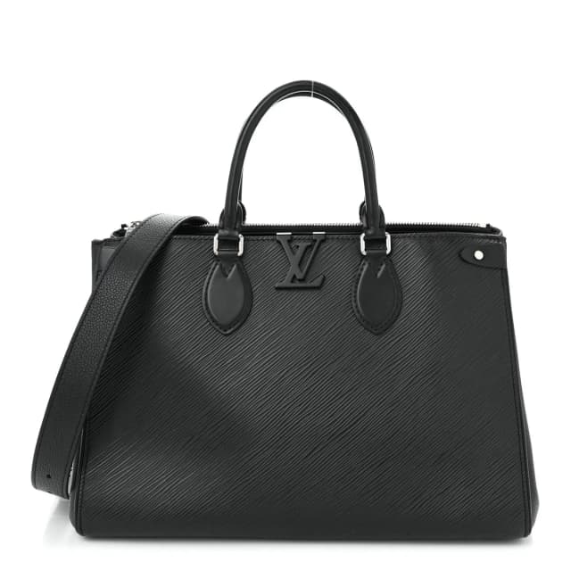 Louis Vuitton Grenelle Tote Epi Leather Bag - Black in Black Leather from H&T, photo 1 of 1