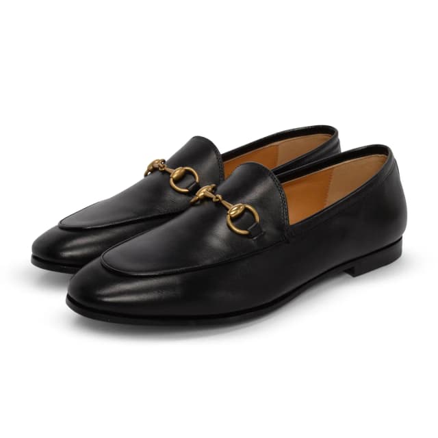 Gucci Jordaan Horsebit Loafers 36 in Black Calfskin from Blue Spinach, photo 1 of 1