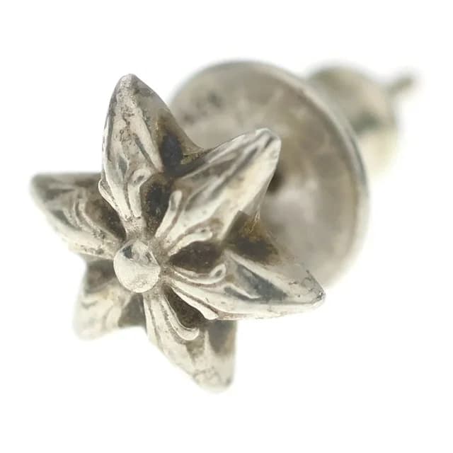 Chrome Hearts CO Star Stud Earrings Silver in Silver from The Reluxe, photo 1 of 1