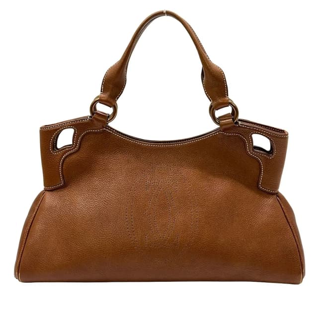 Cartier Handbag Marcello Brown Leather in Brown Leather from The Reluxe, photo 1 of 1
