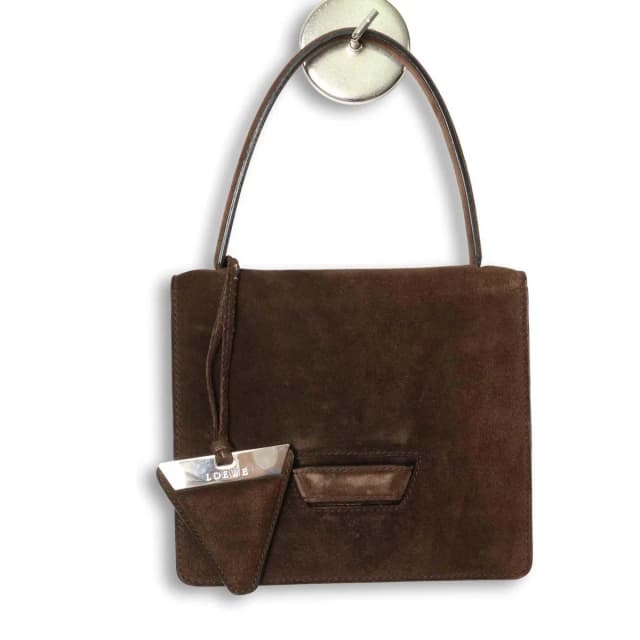 Loewe Barcelona Suede Bag in Suede from The Reluxe, photo 1 of 1
