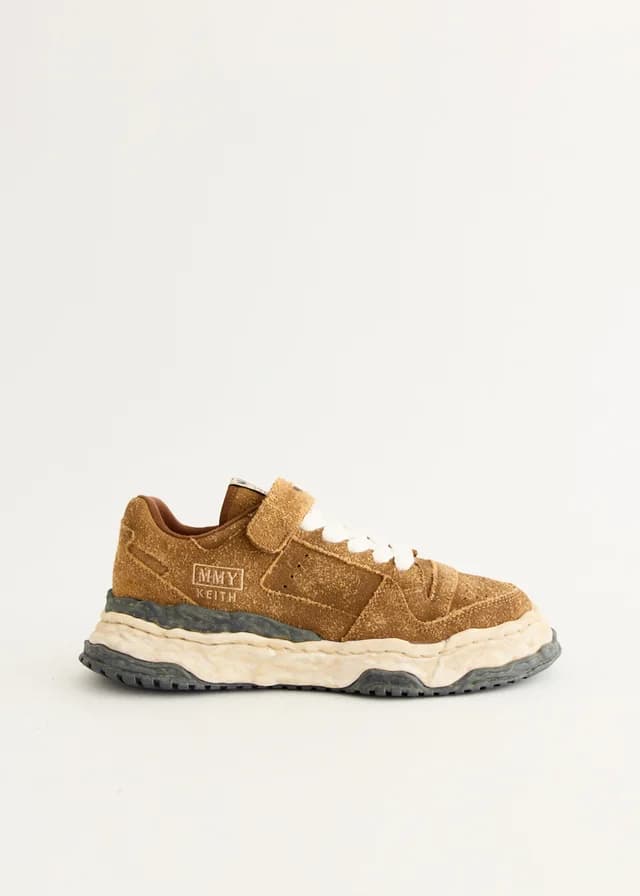 Maison MIHARA YASUHIRO Keith Low Sneakers in Brown, image 1 of 1 from Incu