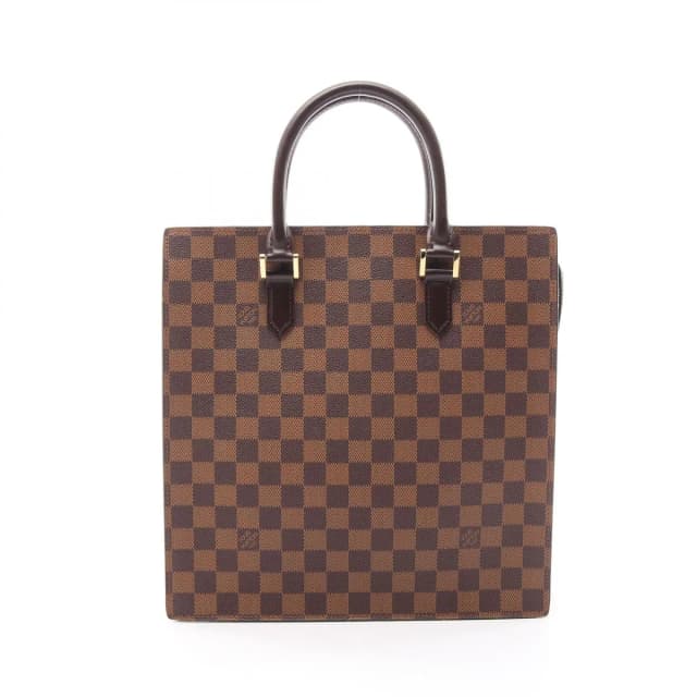 Louis Vuitton Tote Bag Vevarnish PM Damier Ebene Leather in Brown Leather from The Reluxe, photo 1 of 1