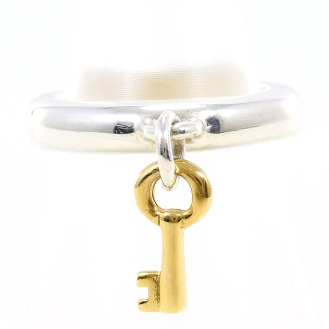 Tiffany & Co. Key 18K Yellow Gold 925 Sterling Silver Ring in Yellow from The Reluxe, photo 1 of 1