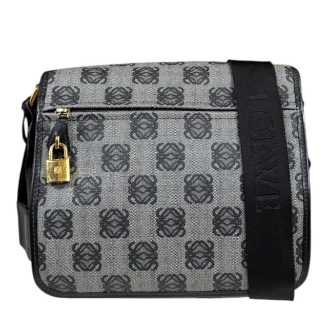 Loewe Anagram Shoulder Bag Gray in Grey from The Reluxe, photo 1 of 1