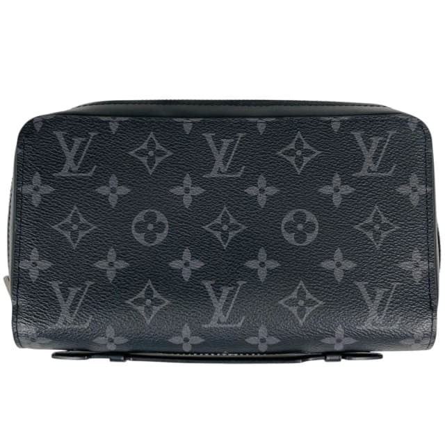 Louis Vuitton Zippy XL Wallet Zip Around Monogram Eclipse Noir in Black from The Reluxe, photo 1 of 1